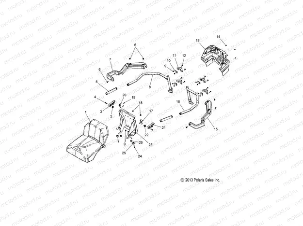 BODY | BODY, PASSENGER SEAT and ARM REST ASM. - S20CFE5BSL (49SNOWSEAT14550PASS)