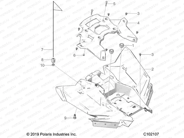 BODY | BODY, REAR - A23HBB07N3/N7 (C102107)