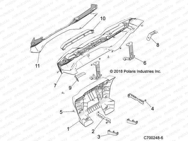 BODY | BODY, REAR BUMPER - Z20N4E99AC/AL/AN/BC/BL/BN/M99AL/K99AF/AK/BF/BK (C700248-6)
