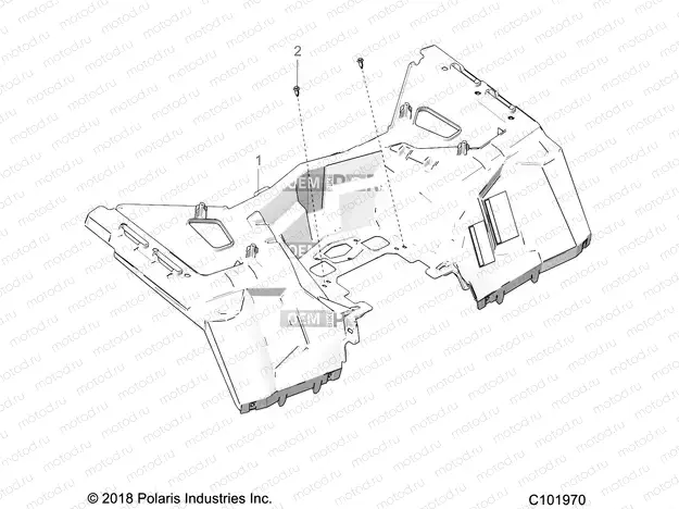 BODY | BODY, REAR CAB - A20SXE95KL/KR (C101970)