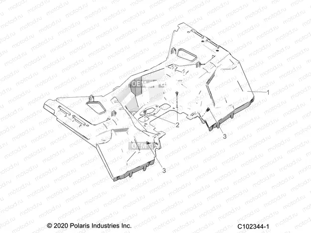 BODY | BODY, REAR CAB - A21SXA85A1/A7/CA1/CA7 (C102344-1)