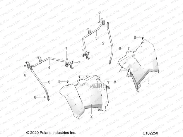 BODY | BODY, REAR CAB - A22SWE57F1/S57C1/C2/C5 (C102250)