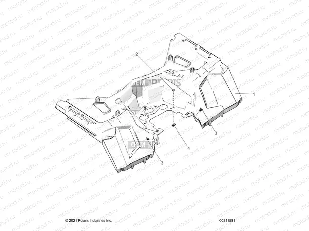 BODY | BODY, REAR CAB - A22SXA85A1/A6 (C0211581)