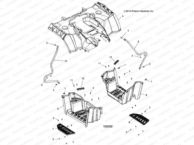 BODY | BODY, REAR CAB and FOOTWELL - A15SYE85FS (100050)