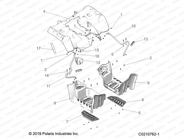 BODY | BODY, REAR CAB and FOOTWELL - A20SYE95KH (C0210762-1)