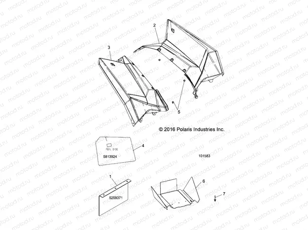 BODY | BODY, REAR CAB AND HEAT SHIELDS - A18SVE95BR