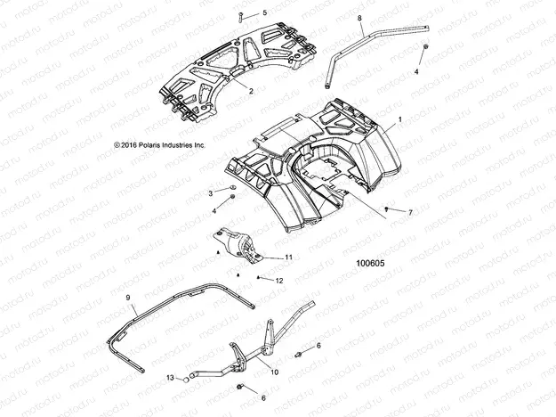 BODY | BODY, REAR CAB and REAR RACK - A17SXM95AM