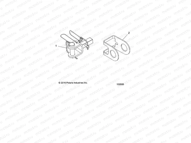BODY | BODY, REAR HITCH - A18S6S57C1/CL (100500)