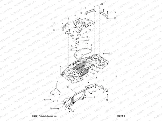 BODY | BODY, REAR RACK -  A23SXA85A6/A1/EA9/AG/AM (C0211543)