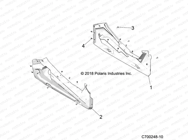 BODY | BODY, ROCKER PANELS - Z22NAS99CZ (C700248-10)