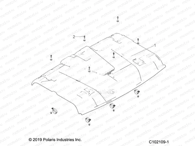 BODY | BODY, ROOF - A20HZB15A2/B2 (C102109-1)