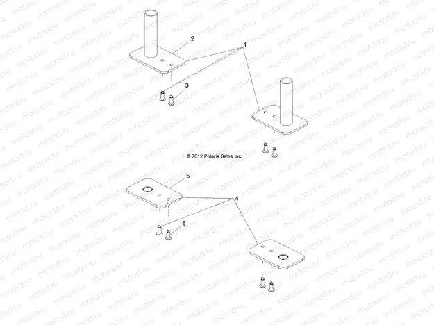 BODY | BODY, ROOF MOUNT - L15G2/4/6 ALL OPTIONS (49GEMBODY12ROOFMNT)