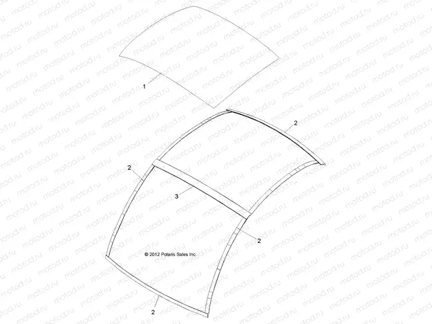 BODY | BODY, ROOF PANELS and TRIM - L15G2/4/6 ALL OPTIONS (49GEMBODY13ROOFPNL2)