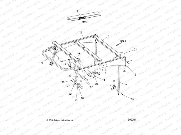BODY | BODY, ROOF RACK - L20G2DGALA