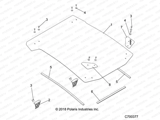 BODY | BODY, ROOF - Z20PAL92AG/AP/BG/BP/LG/G92AG/AP/LG (C700377)
