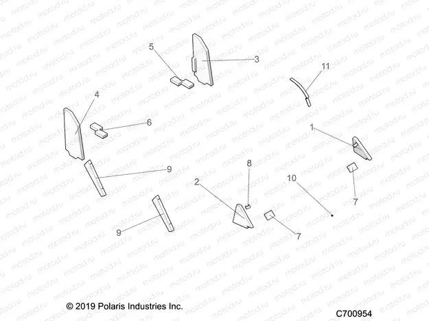 BODY | BODY, SEALING FOAM - R20RSW99AA/AP/AX/A9/BA/BP/BX/B9 (C700954)
