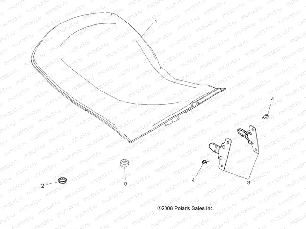 BODY | BODY, SEAT - A09ZN85/8X ALL OPTIONS (49ATVSEAT09SPXP550)
