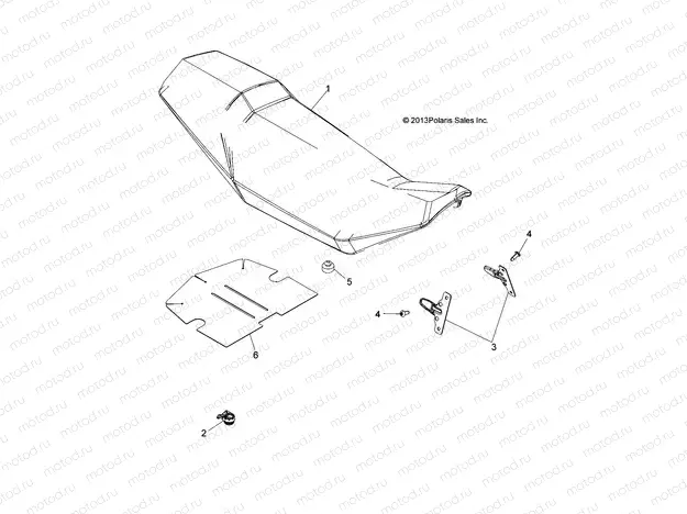 BODY | BODY, SEAT - A15SVE95FW (49ATVSEAT14SCRAM)