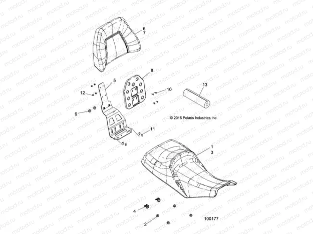 BODY | BODY, SEAT - A16SJE57AB (100177)