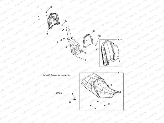 BODY | BODY, SEAT - A17SDA57A1/L2/E57A2 (100503)