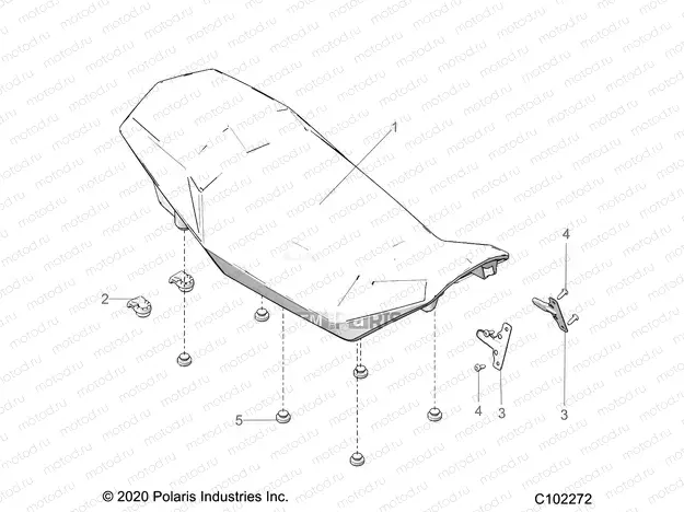 BODY | BODY, SEAT - A20SGE95AK (C102272)