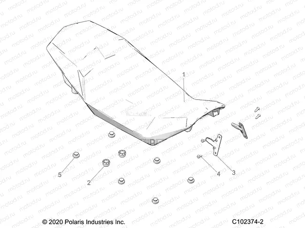 BODY | BODY, SEAT - A20SVA85A3 (C102374-2)