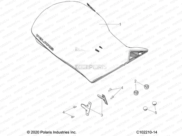 BODY | BODY, SEAT - A20SXN85A8/CA8 (C102210-14)