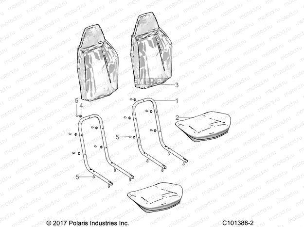 BODY | BODY, SEAT - A23HZB15A1/A4/B1/B4  (C101386-2)