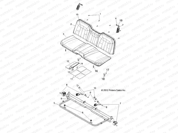 BODY | BODY, SEAT and BASE - R13TH90DG (49RGRSEAT13900D)