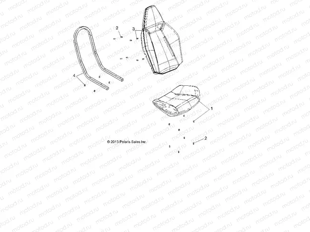 BODY | BODY, SEAT ASM. - A15DAH32EJ (49ATVSEAT14325)