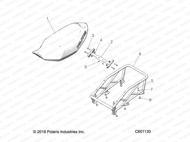 BODY | BODY, SEAT ASM. and RACK - S20CEF5BSL (C601130)
