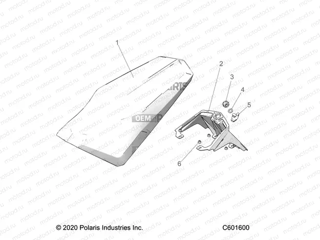 BODY | BODY, SEAT ASM. - S22TDL8RS/8RE ALL OPTIONS (C601600)