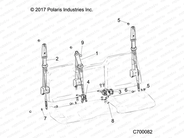 BODY | BODY, SEAT BELT AND MOUNTING - R21RRM99AG (C700082)