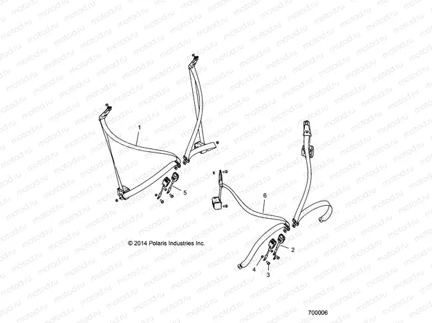 BODY | BODY, SEAT BELT MOUNTING - Z15VCE87AT/AV (700006)
