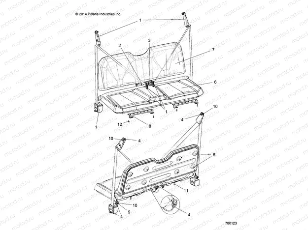 BODY | BODY, SEAT BELTS - R15RMA32FA (700123)