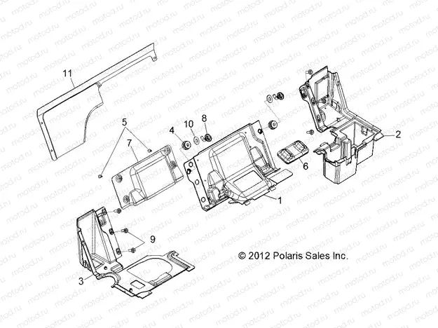 BODY | BODY, SEAT DIVIDER - R13JT87AD/AL/9EAK/EAL/EAO/EAT/EAW/EAP (49RGRSEATDVD13RZR900)