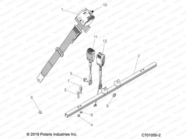 BODY | BODY, SEAT MOUNTING and BELTS - Z22CHA57A2/K2 (C701050-2)