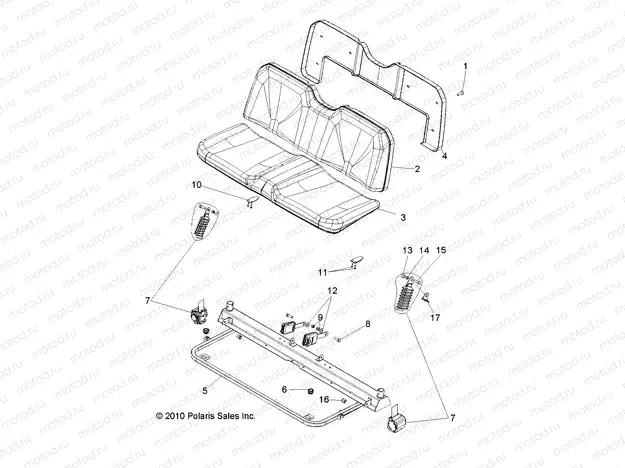 BODY | BODY, SEAT - R11RH45AG/AH/AR (49RGRSEAT11400HO)