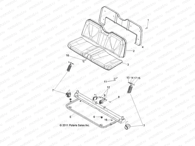 BODY | BODY, SEAT - R13RH50AG/AH/AM/AR (49RGRSEAT12500)