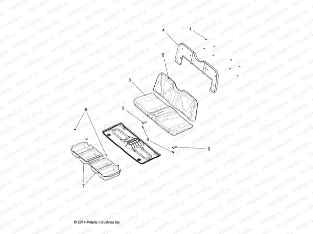 BODY | BODY, SEAT - R15RMAEGJ/GC/EJ (49RGRSEAT15EV)
