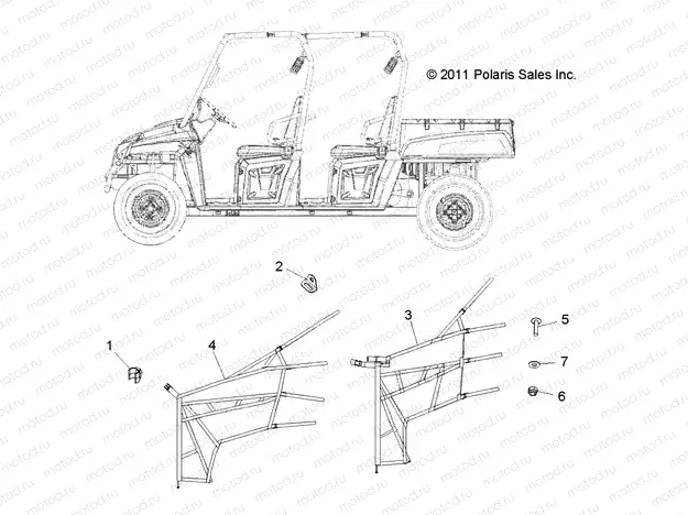 BODY | BODY, SIDE NETS - R13WH50AG/AH/AR/AX (49RGRNETS12500CREW)