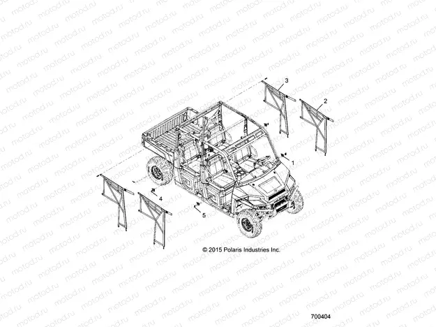BODY | BODY, SIDE NETS - R16RVAD1A1 (700404)