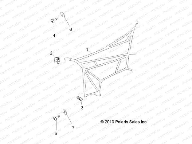 BODY | BODY, SIDE NETS - R17RAA76NA (49RGRNETS116X6)