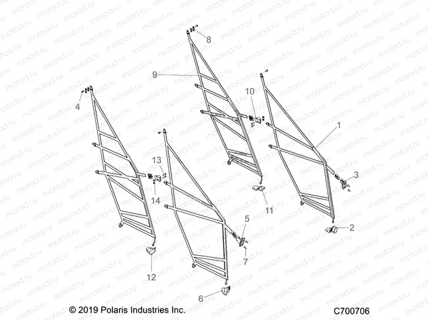 BODY | BODY, SIDE NETS - R20T6U99AM/AS/BM/BS (C700706)