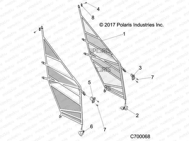 BODY | BODY, SIDE NETS - R21TAA99A1/A7/B1/B7 (C700068)