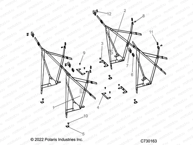 BODY | BODY, SIDE NETS - R22M4A57B1/EB5/B9 (C730163)