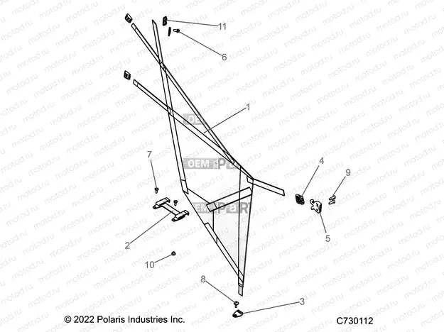 BODY | BODY, SIDE NETS - R22MAA57B1/EB5/B9 (C730112)