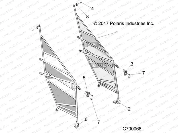 BODY | BODY, SIDE NETS - R22TAE99AG/AL/AN/A9 (C700068)