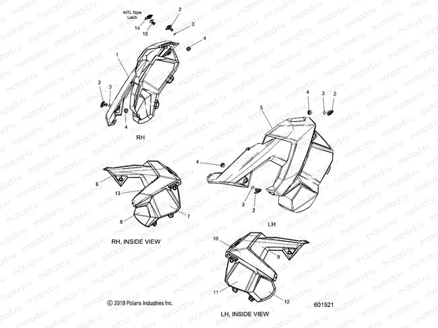 BODY | BODY, SIDE PANELS - S20EFK8RS/EFK8RE/EFM8RS/EFM8RE ALL OPTIONS (601521)