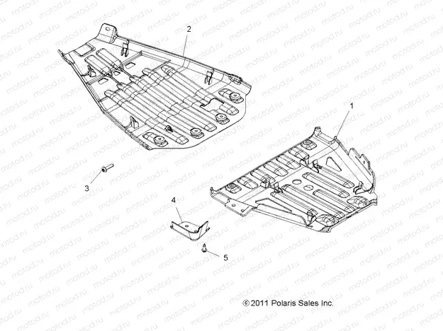BODY | BODY, SKID PLATES - A13DN5EFL (49ATVSKIDPLATE12SPTRG550)